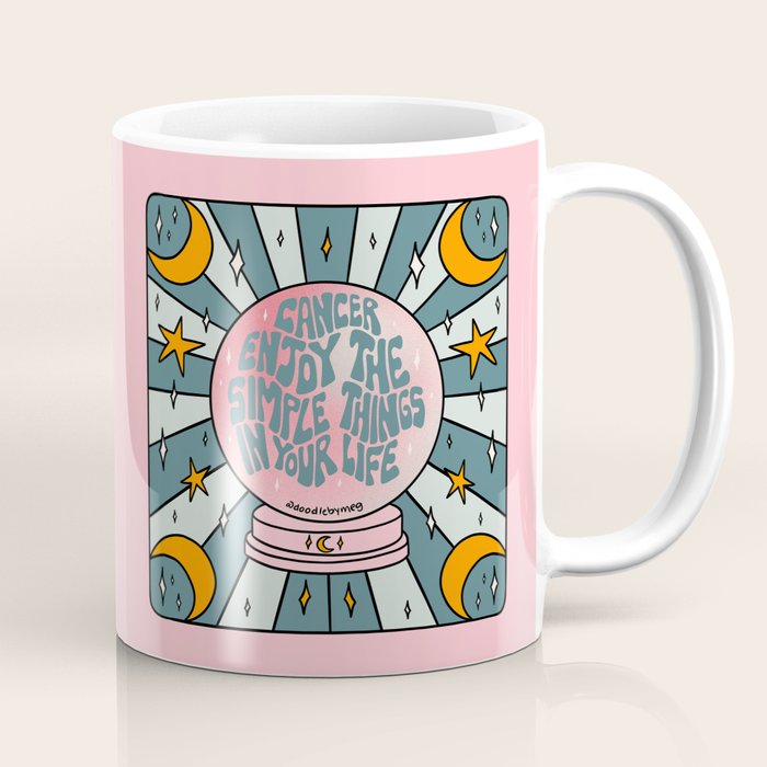Cancer Crystal Ball Coffee Mug Gallery Image 1