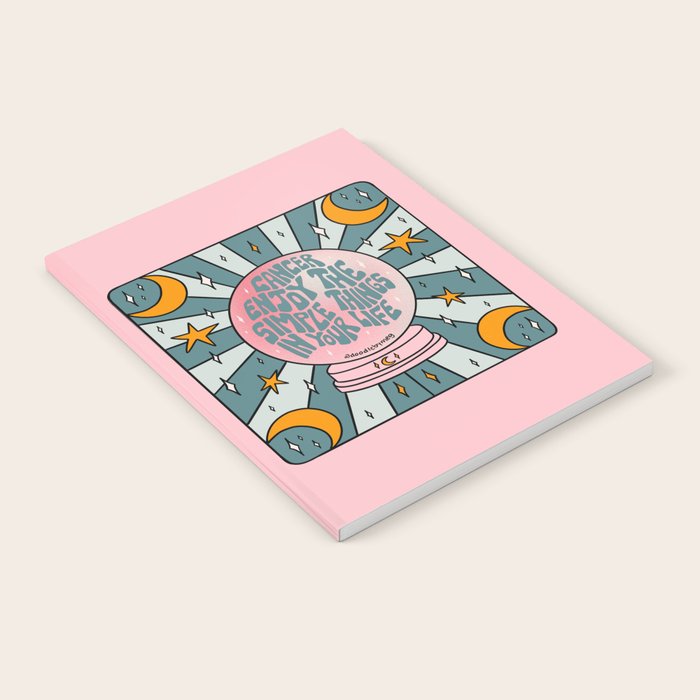 Cancer Crystal Ball Notebook Gallery Image 1
