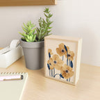 Poppies flowers watercolor Mini Art Print Gallery Image 2