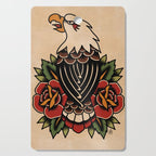 Colour Vintage Eagle Cutting Board Gallery Image 1