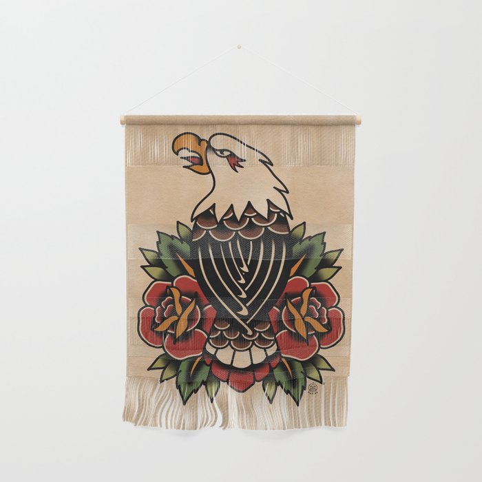 Colour Vintage Eagle Wall Hanging Gallery Image 1