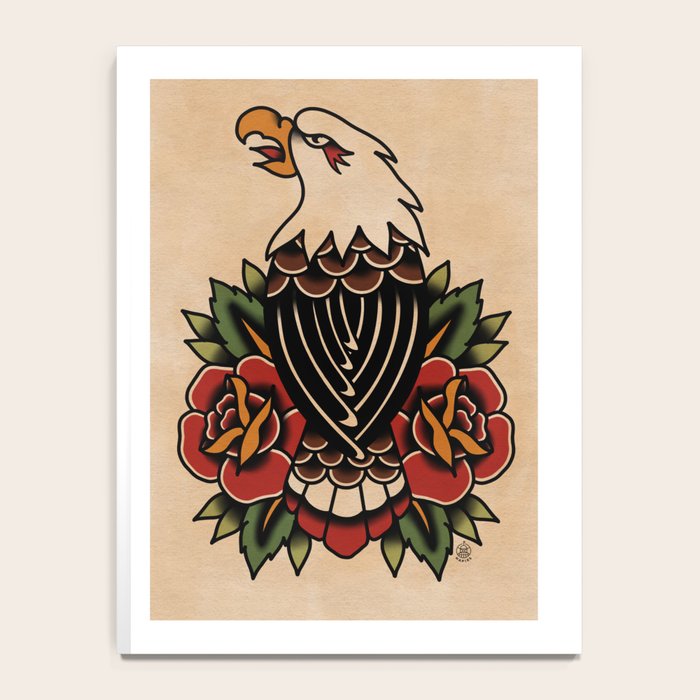 Colour Vintage Eagle Notebook Gallery Image 4