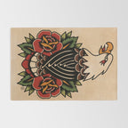 Colour Vintage Eagle Rug Gallery Image 2