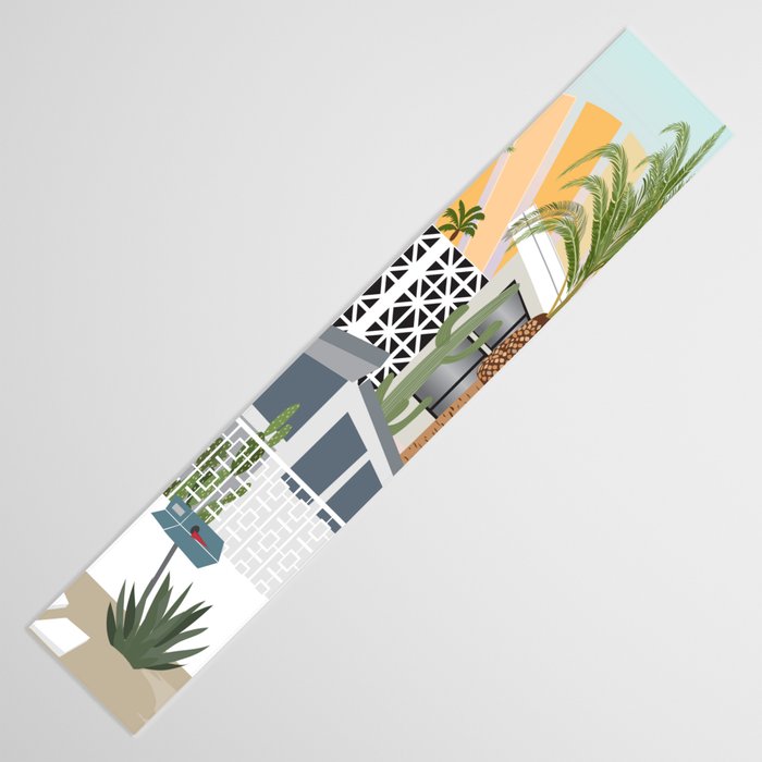 Retro Palm Springs II Table Runner Gallery Image 3