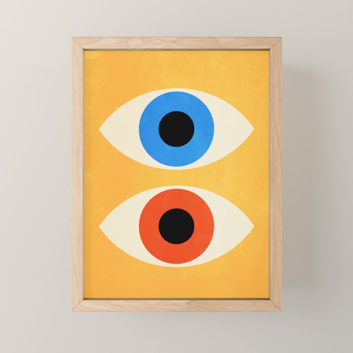 Eyes | Bauhaus III Mini Art Print Gallery Image 1