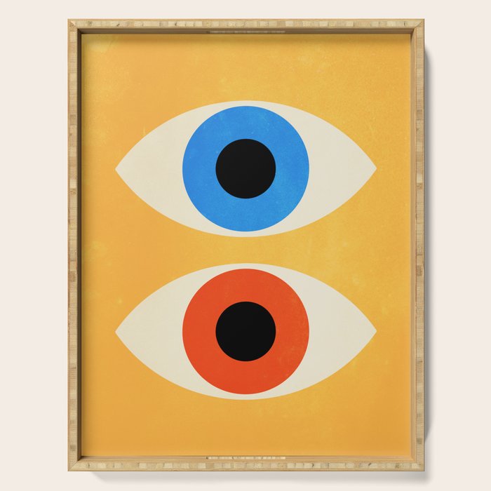 Eyes | Bauhaus III Serving Tray Gallery Image 1