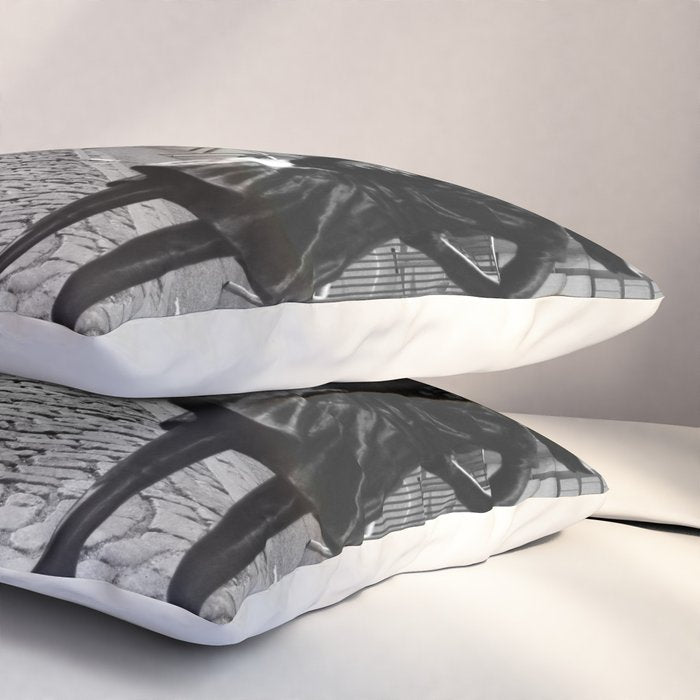 Fearless Girl and the Charging Bull Pillow Sham Gallery Image 3