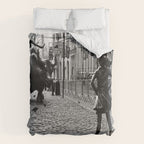 Fearless Girl and the Charging Bull Comforter Gallery Image 6
