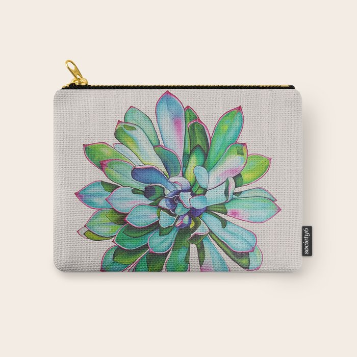 Whispers of the Desert and Cacti Dreams Carry All Pouch Gallery Image 1