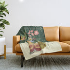 Still life #7 Throw Blanket Gallery Image 1