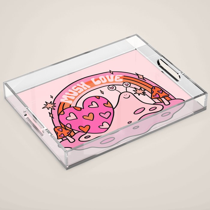 Mush Love Acrylic Tray Gallery Image 1