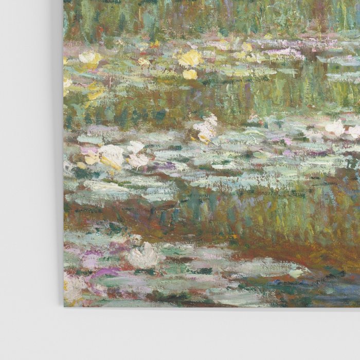 Monet - Bridge over a Pond of Water Lilies, 1899 - Painting Poster Gallery Image 3