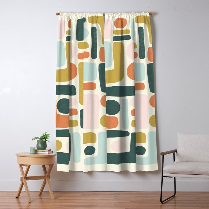 Abstract No.6 Window Curtain Gallery Image 1