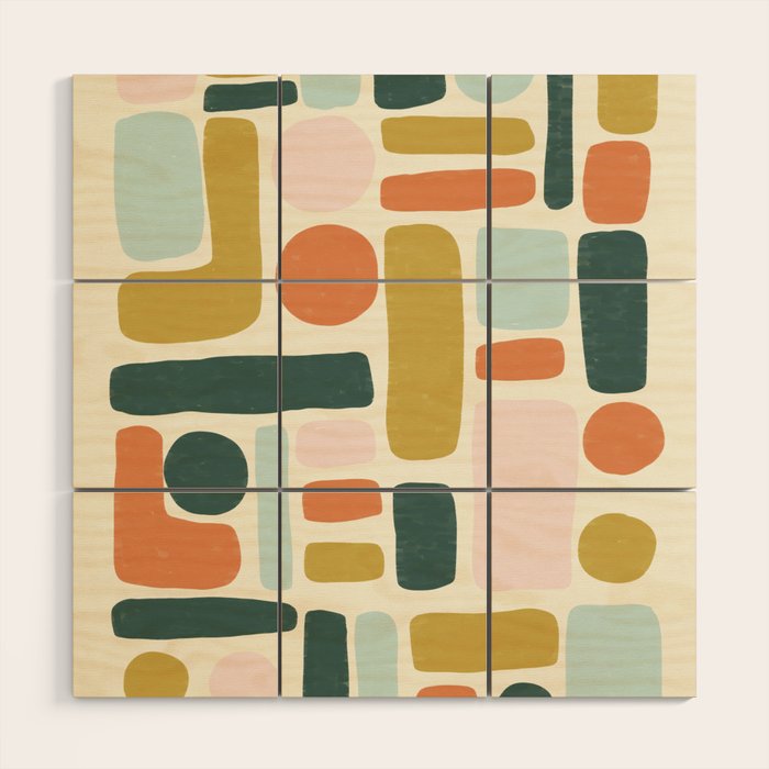 Abstract No.6 Wood Wall Art Gallery Image 1