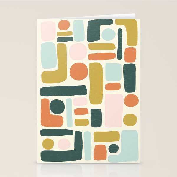 Abstract No.6 Stationery Card Gallery Image 1