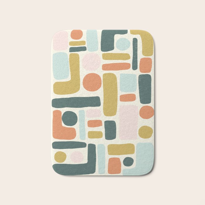 Abstract No.6 Bath Mat Gallery Image 1