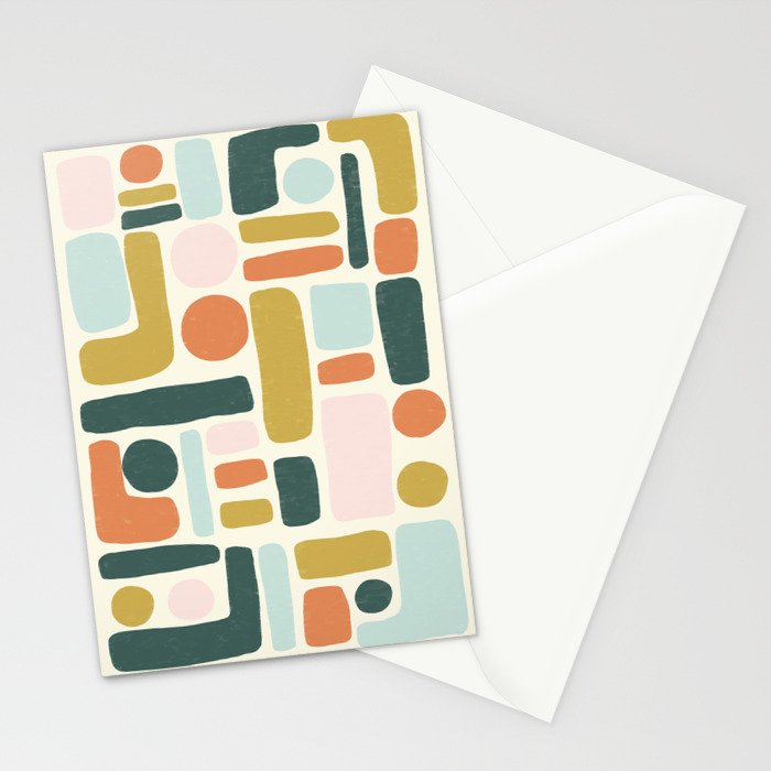 Abstract No.6 Stationery Card Gallery Image 2