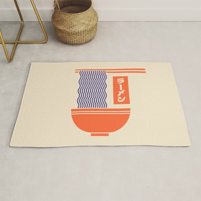 Ramen Minimal - Cream Rug Gallery Image 1