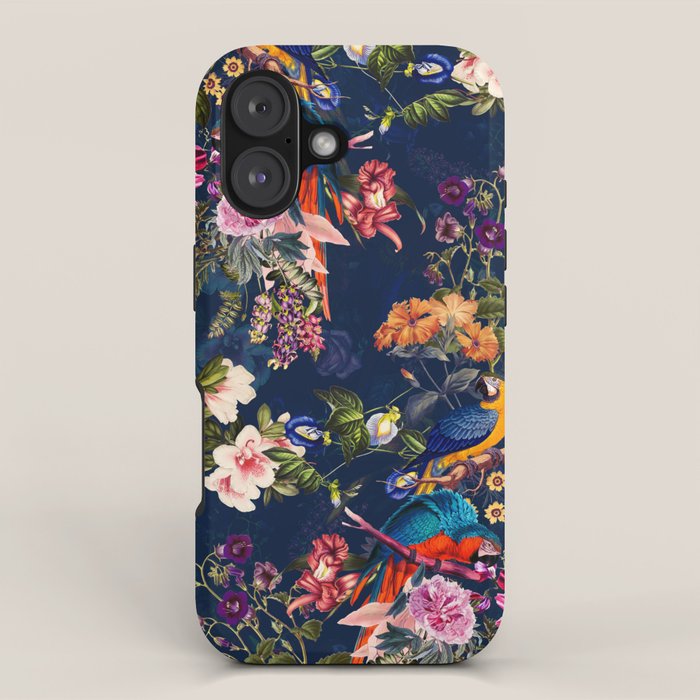FLORAL AND BIRDS XII iPhone Case Gallery Image 1