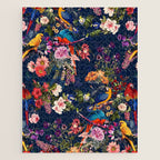FLORAL AND BIRDS XII Jigsaw Puzzle Gallery Image 1