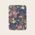 FLORAL AND BIRDS XII Bath Mat Gallery Image 1