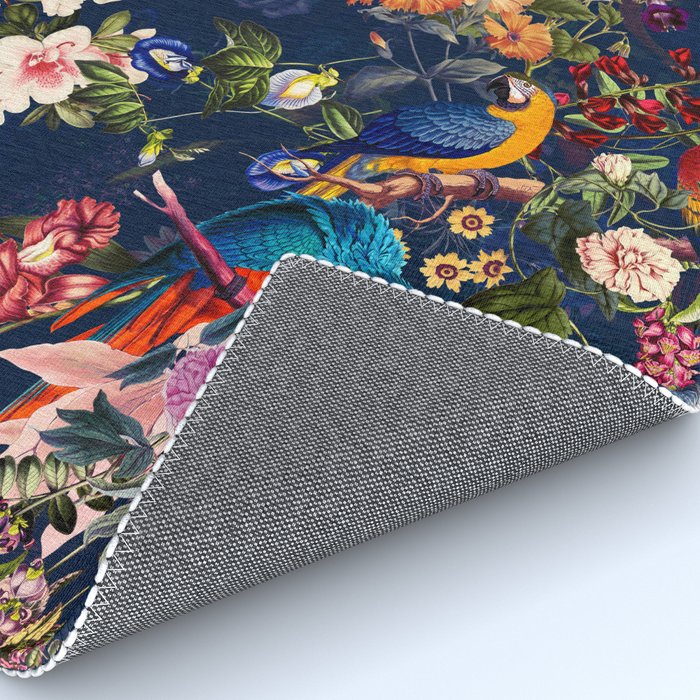 FLORAL AND BIRDS XII Rug Gallery Image 4