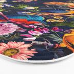 FLORAL AND BIRDS XII Bath Mat Gallery Image 3