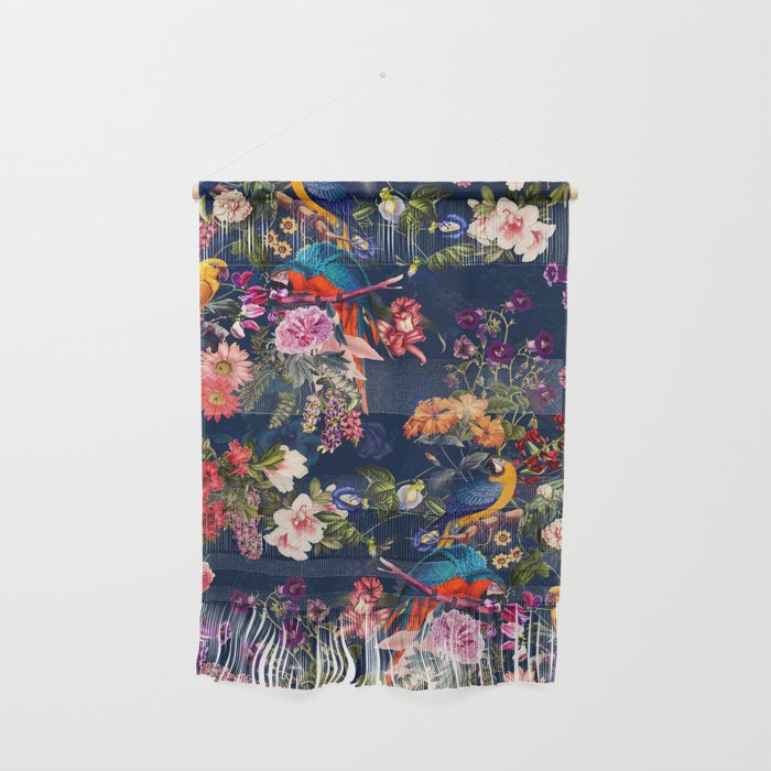 FLORAL AND BIRDS XII Wall Hanging Gallery Image 1