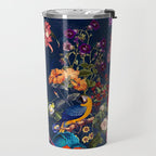 FLORAL AND BIRDS XII Travel Mug Gallery Image 2