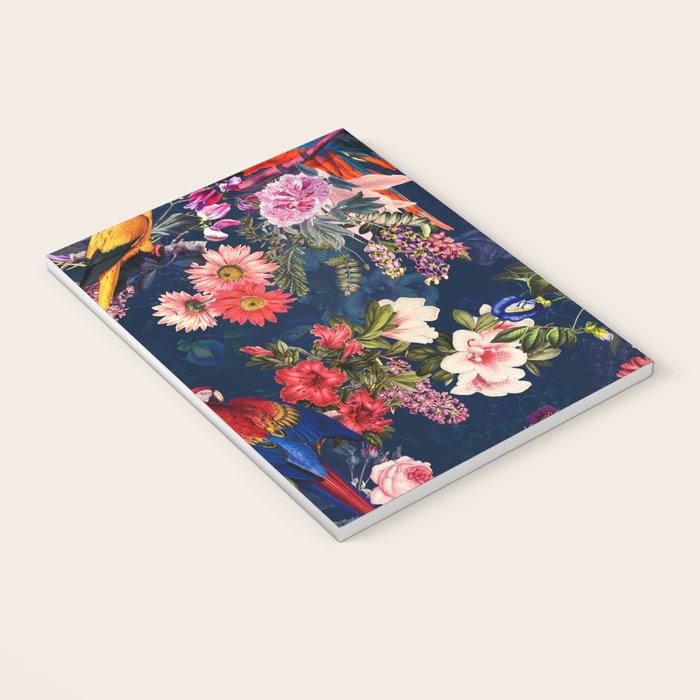 FLORAL AND BIRDS XII Notebook Gallery Image 3