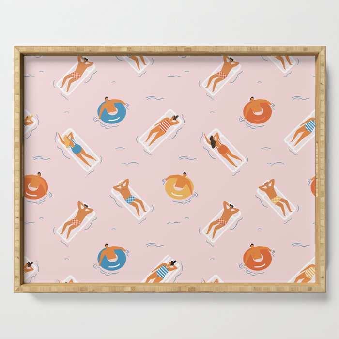 Summer fun Serving Tray Gallery Image 1