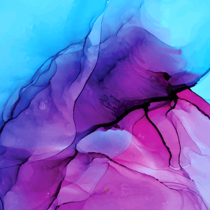Aqua Pop - Alcohol Ink Painting Coffee Mug Gallery Image 2
