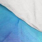 Aqua Pop - Alcohol Ink Painting Comforter Gallery Image 4