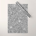 Shiny Disco Ball Silver Wrapping Paper Gallery Image 1