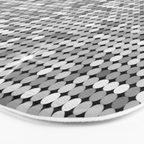 Shiny Disco Ball Silver Bath Mat Gallery Image 3