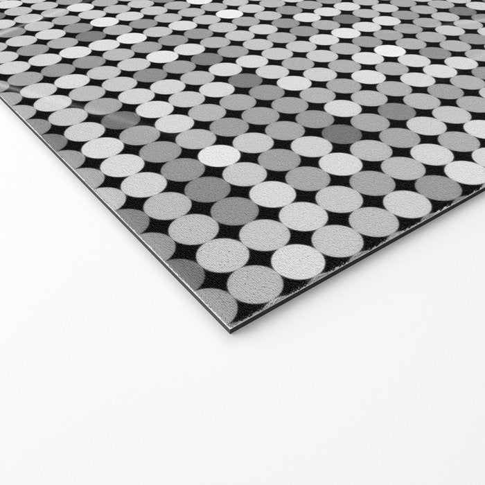 Shiny Disco Ball Silver Welcome Mat Gallery Image 2