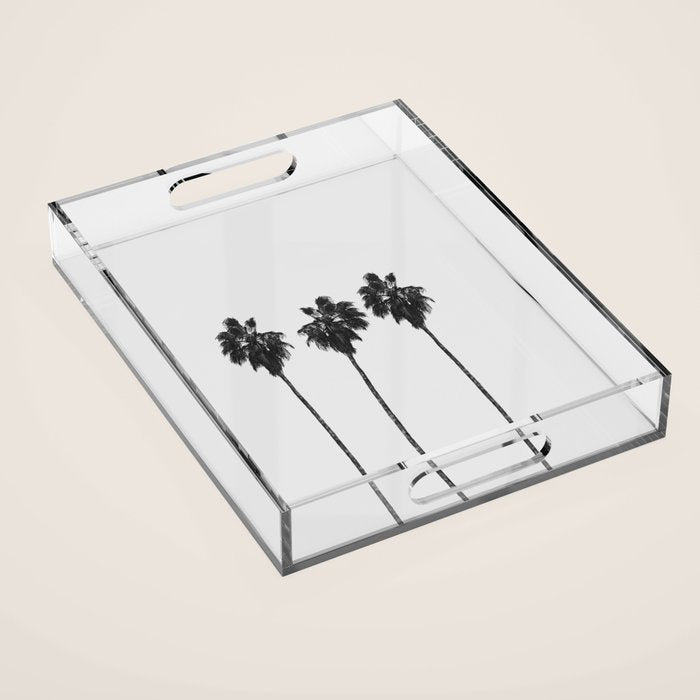Palm Trees Acrylic Tray Gallery Image 1