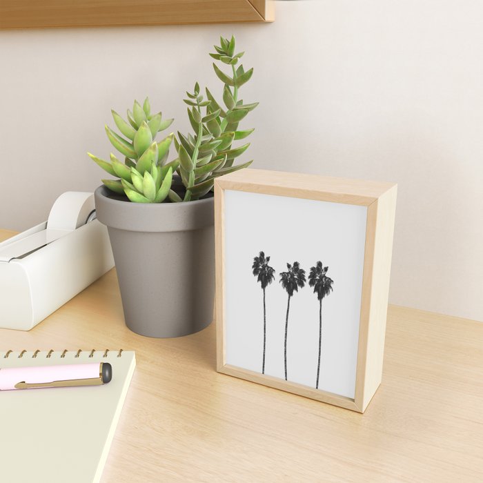 Palm Trees Mini Art Print Gallery Image 2