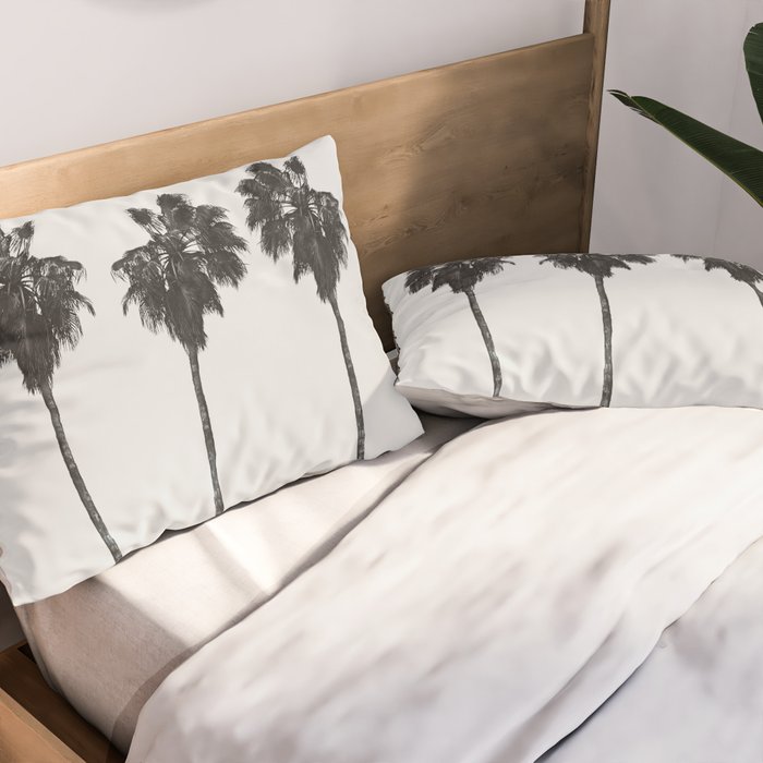 Palm Trees Pillow Sham Gallery Image 2