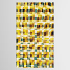 Abstract Linocut Pattern #10 Tablecloth Gallery Image 2