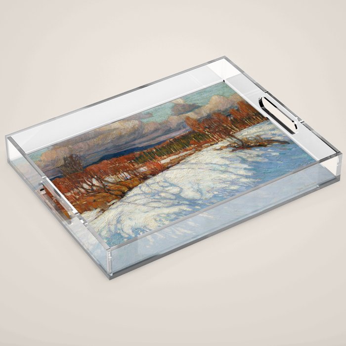 Tom Thomson In Algonquin Park Acrylic Tray Gallery Image 1
