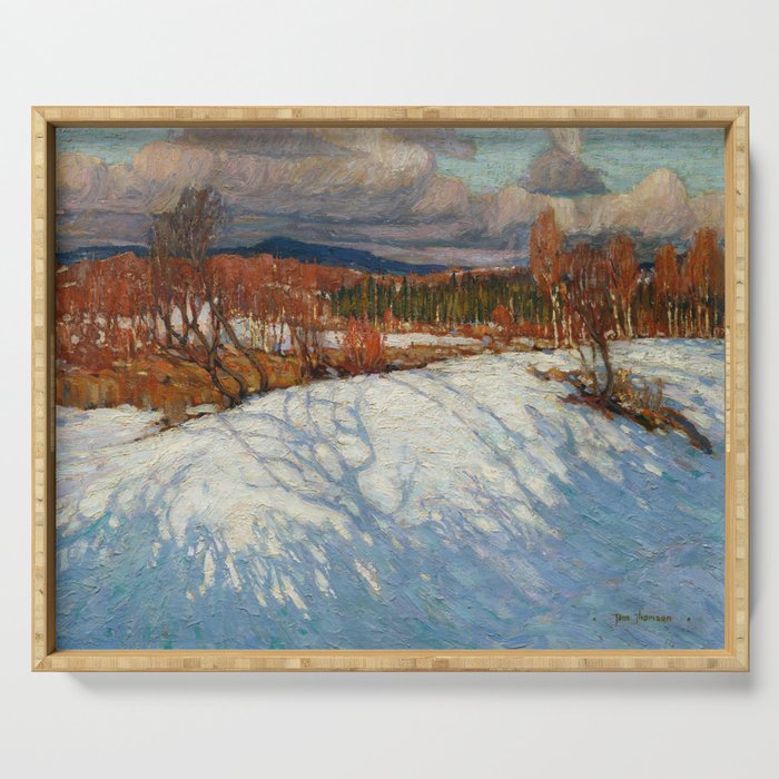 Tom Thomson In Algonquin Park Serving Tray Gallery Image 1