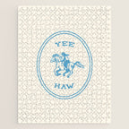 Yee Haw in Blue Jigsaw Puzzle Gallery Image 1