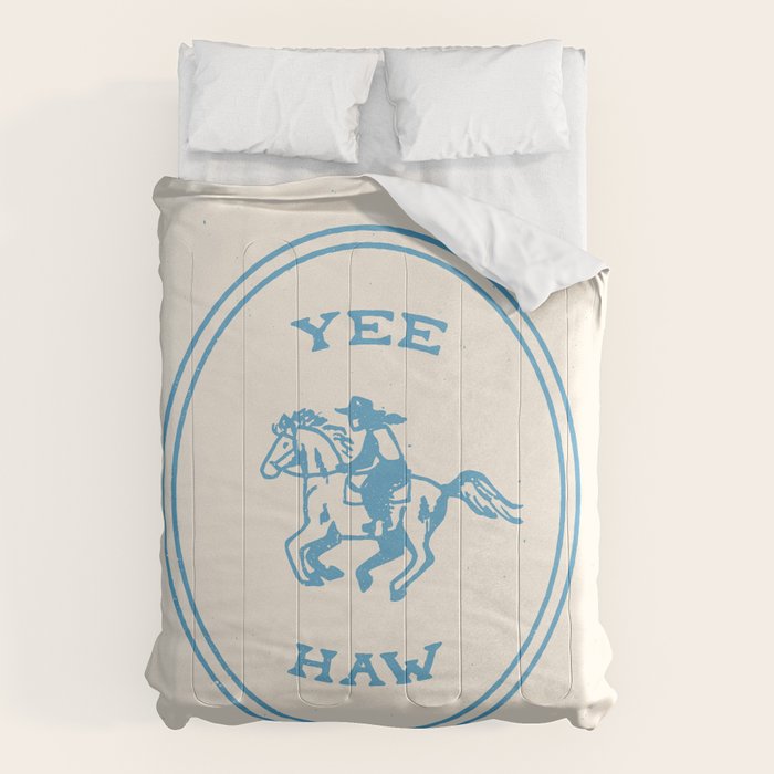 Yee Haw in Blue Comforter Gallery Image 6
