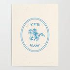 Yee Haw in Blue Poster Gallery Image 4