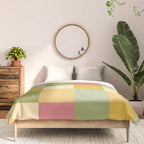 Bold Vintage Checks Pattern - Large XIX Comforter Gallery Image 3