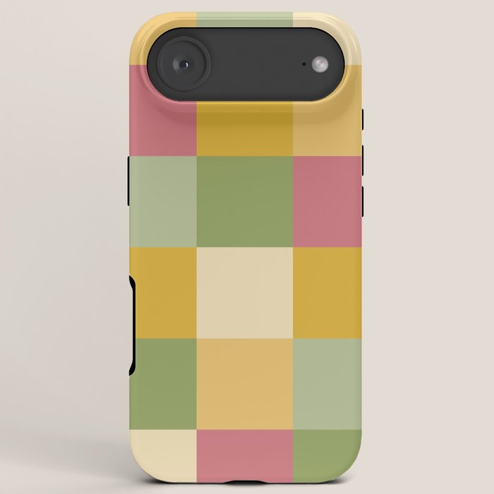 Bold Vintage Checks Pattern - Large XIX iPhone Case Gallery Image 6