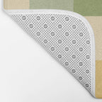 Bold Vintage Checks Pattern - Large XIX Bath Mat Gallery Image 2