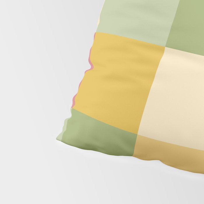 Bold Vintage Checks Pattern - Large XIX Pillow Sham Gallery Image 4