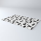 Cats Sitting on Laptops Rug Gallery Image 3